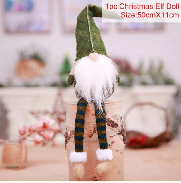 Gnome Christmas Faceless Doll